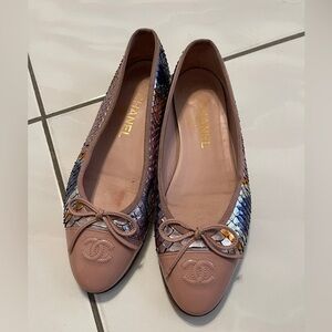 CHANEL Ballet Flats - Size 38